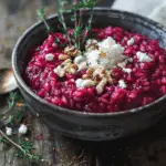 Bloody Beet Risotto