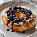 Blueberry Custard Brioche Buns