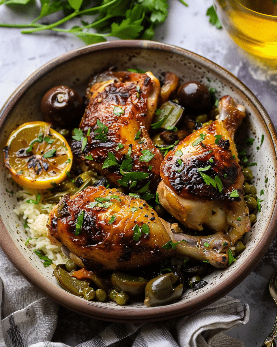 Chicken Marbella