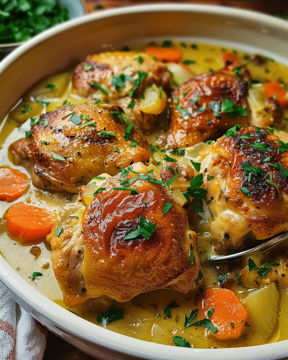 Chicken Fricassee Recipe