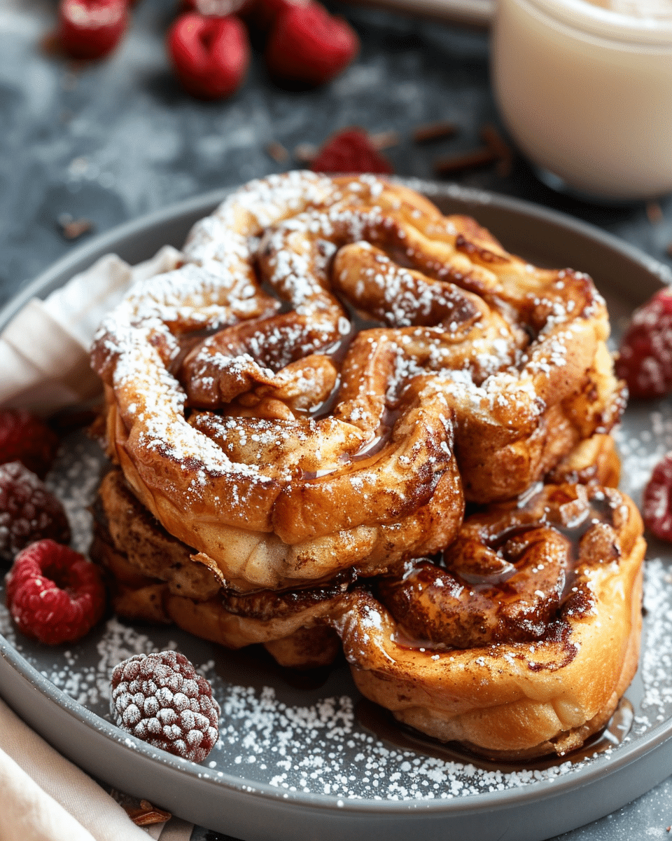 Cinnamon Roll French Toast