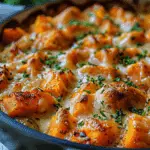Hähnchen Süßkartoffel Auflauf