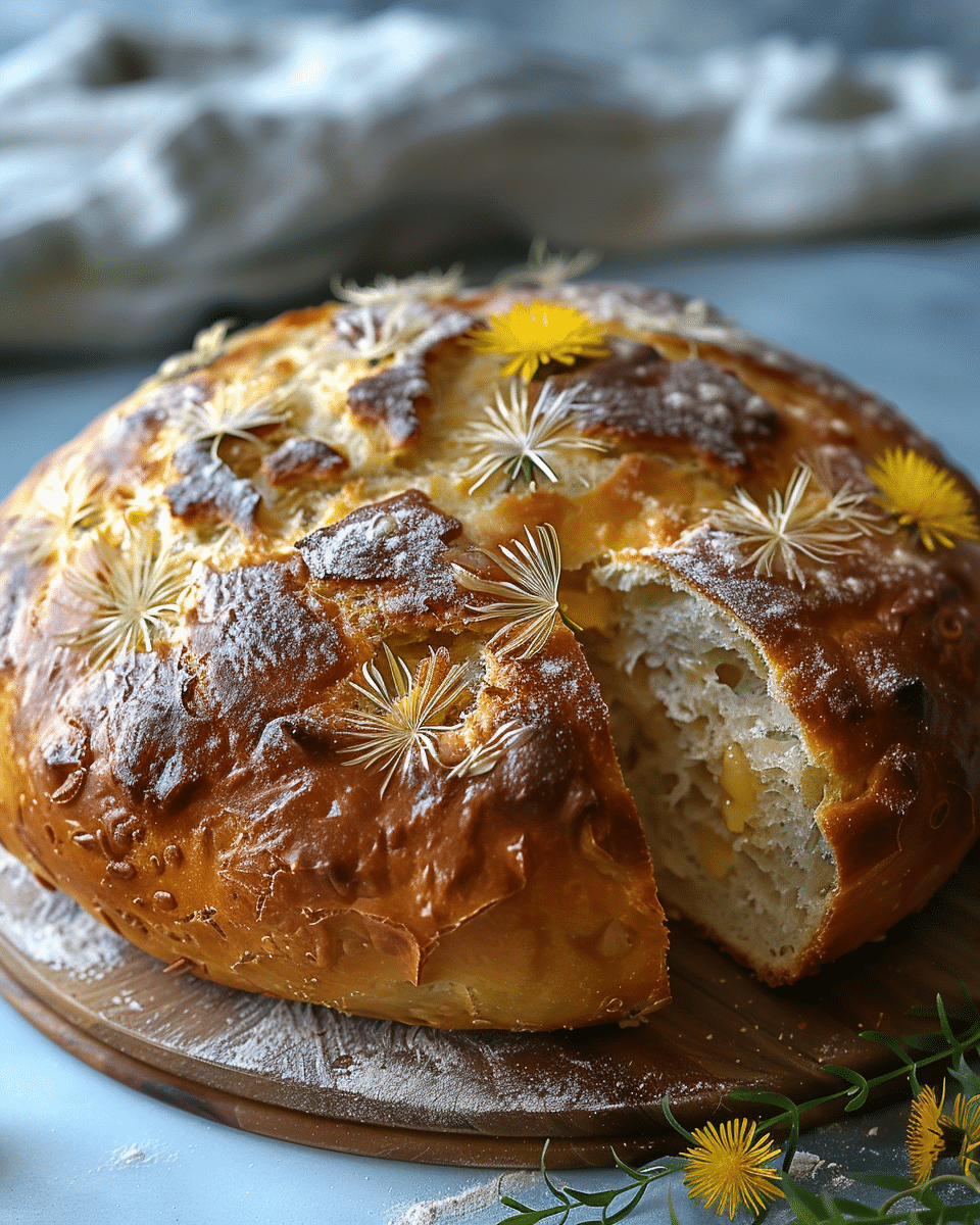 Dandelion Bread Recipe