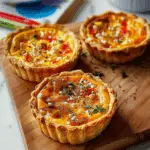 Feta Veggie Egg Tarts