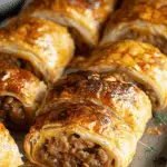 French Onion Sausage Rolls