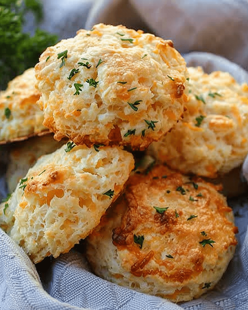Gluten-Free Cheddar Bay Biscuits