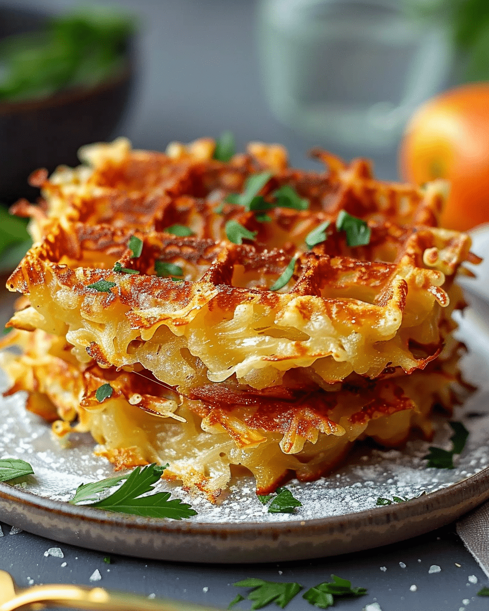 Healthy Hashbrown Chaffle