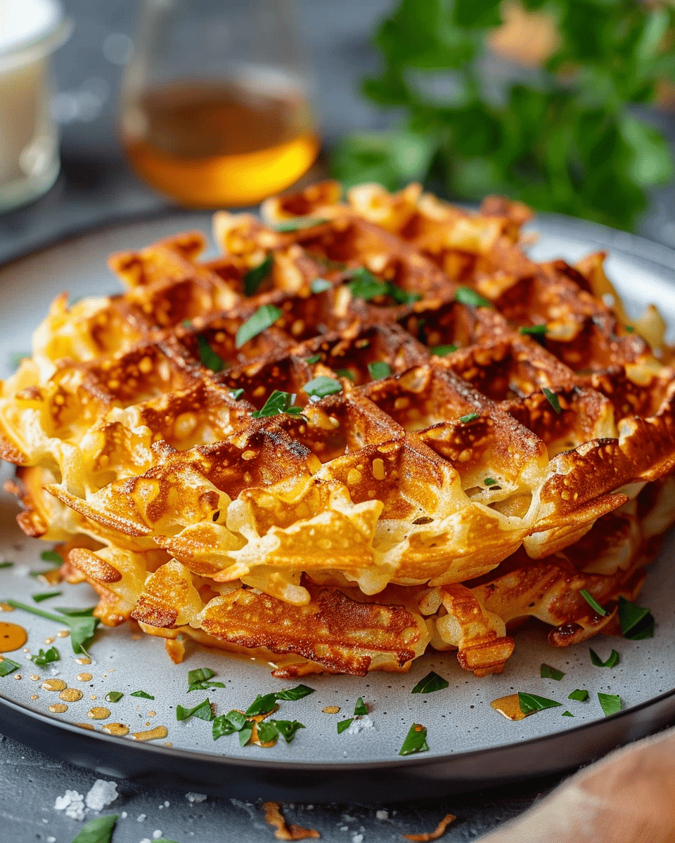 Healthy Hashbrown Chaffle