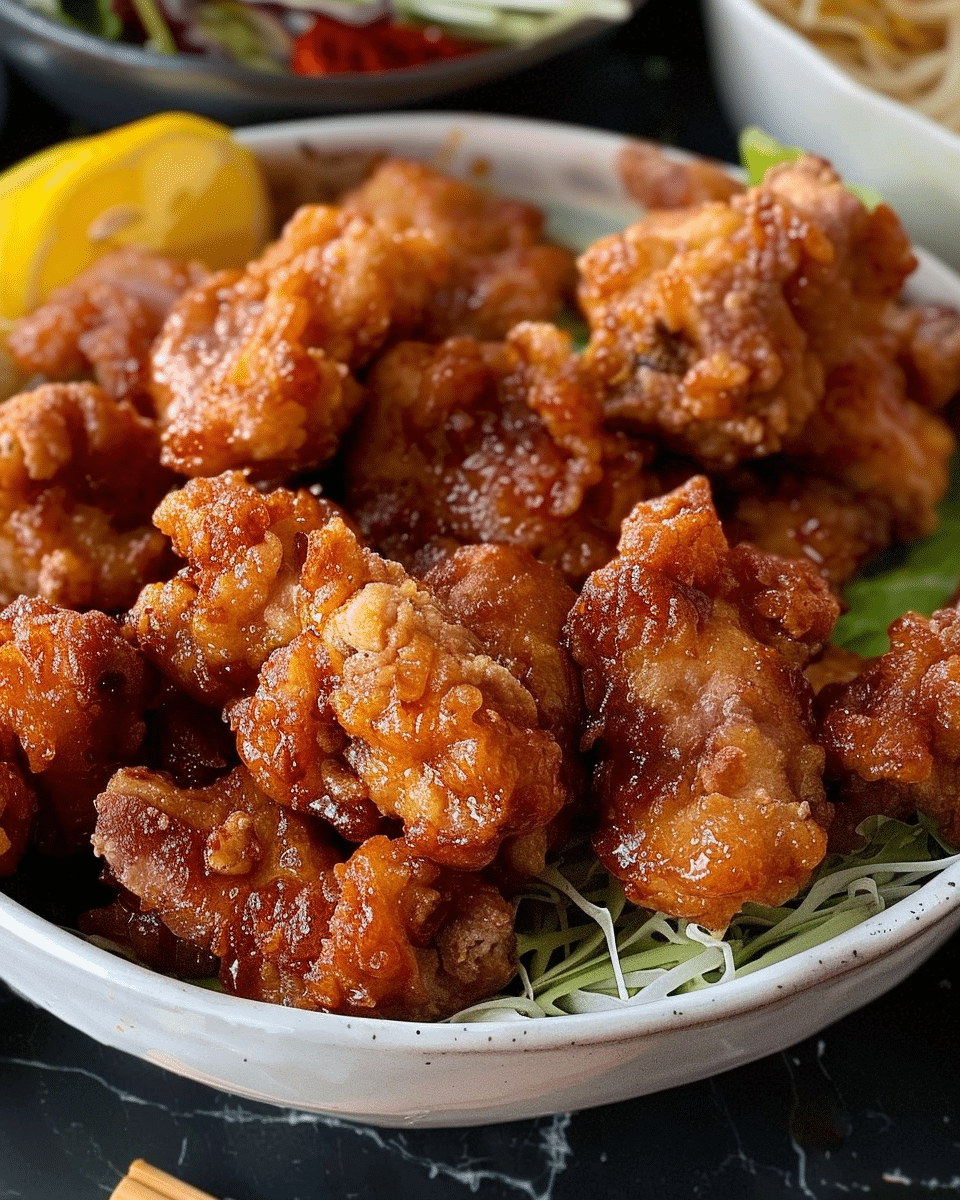 Healthy Karaage Chicken