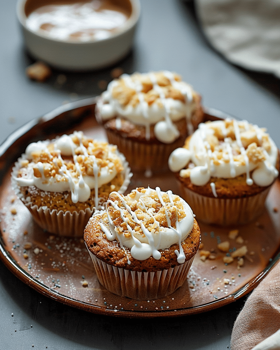 Horchata White Chocolate Protein Muffins