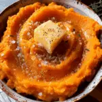 Honey Butter Mashed Sweet Potatoes
