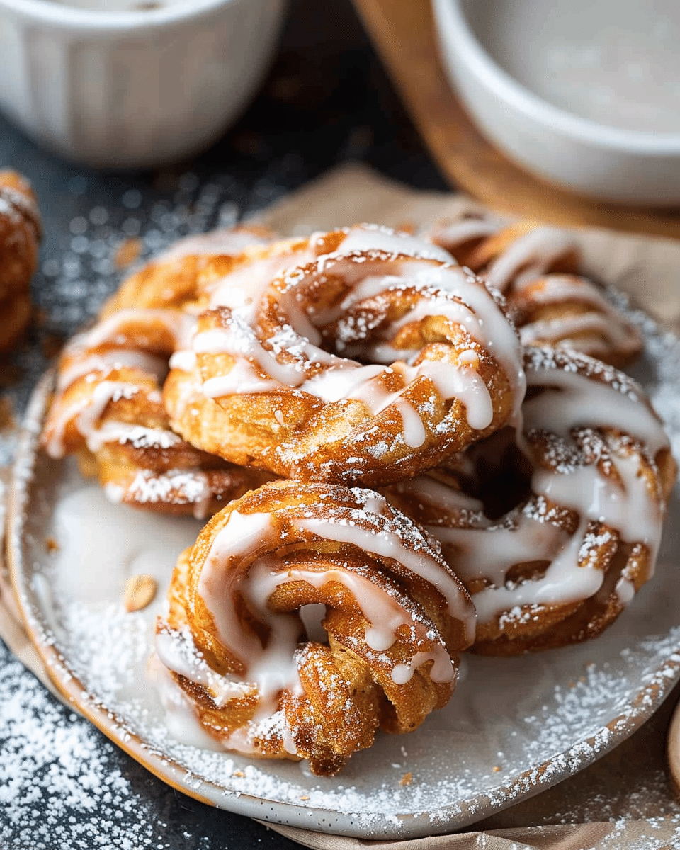 Mulled Apple Cider Chai French Crullers