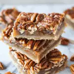 No Bake Keto Pecan Pie Bars