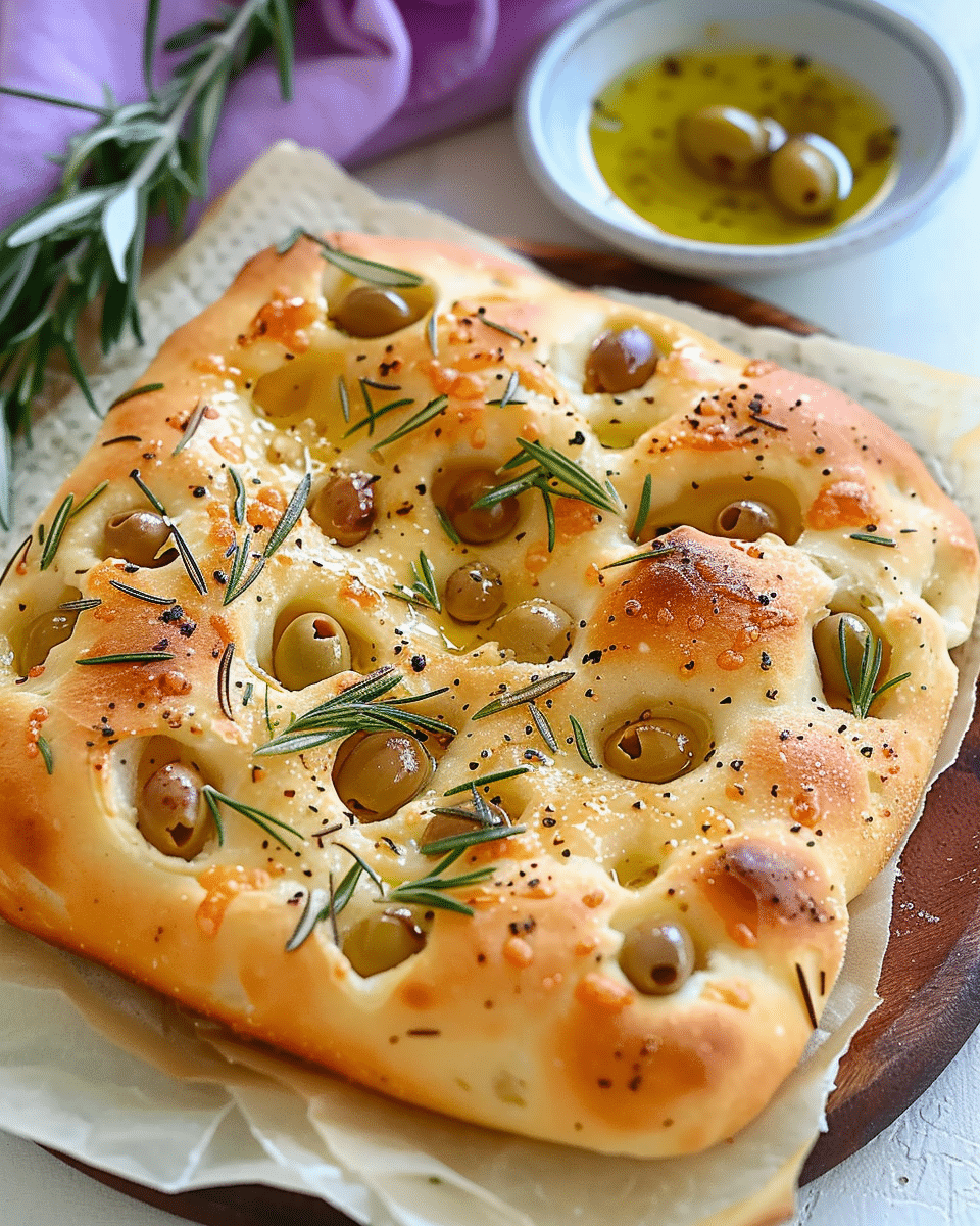 Rosemary Olive Focaccia