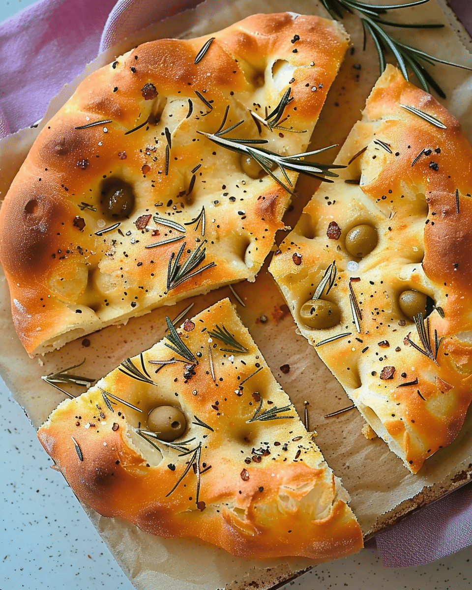 Rosemary Olive Focaccia