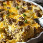 Sausage Breakfast Casserole in the Crockpot