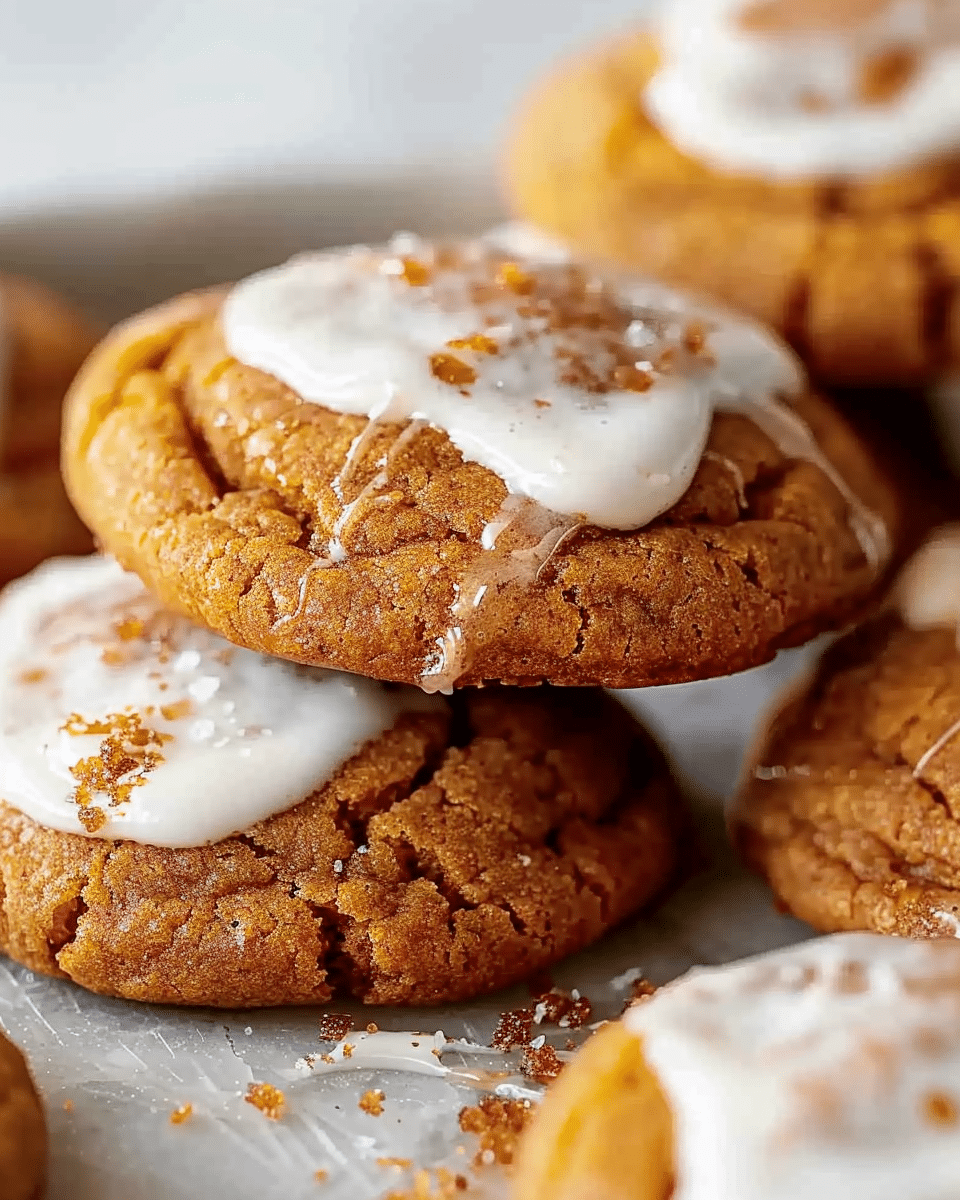 Simple Pumpkin Cookies Made With Yogurt