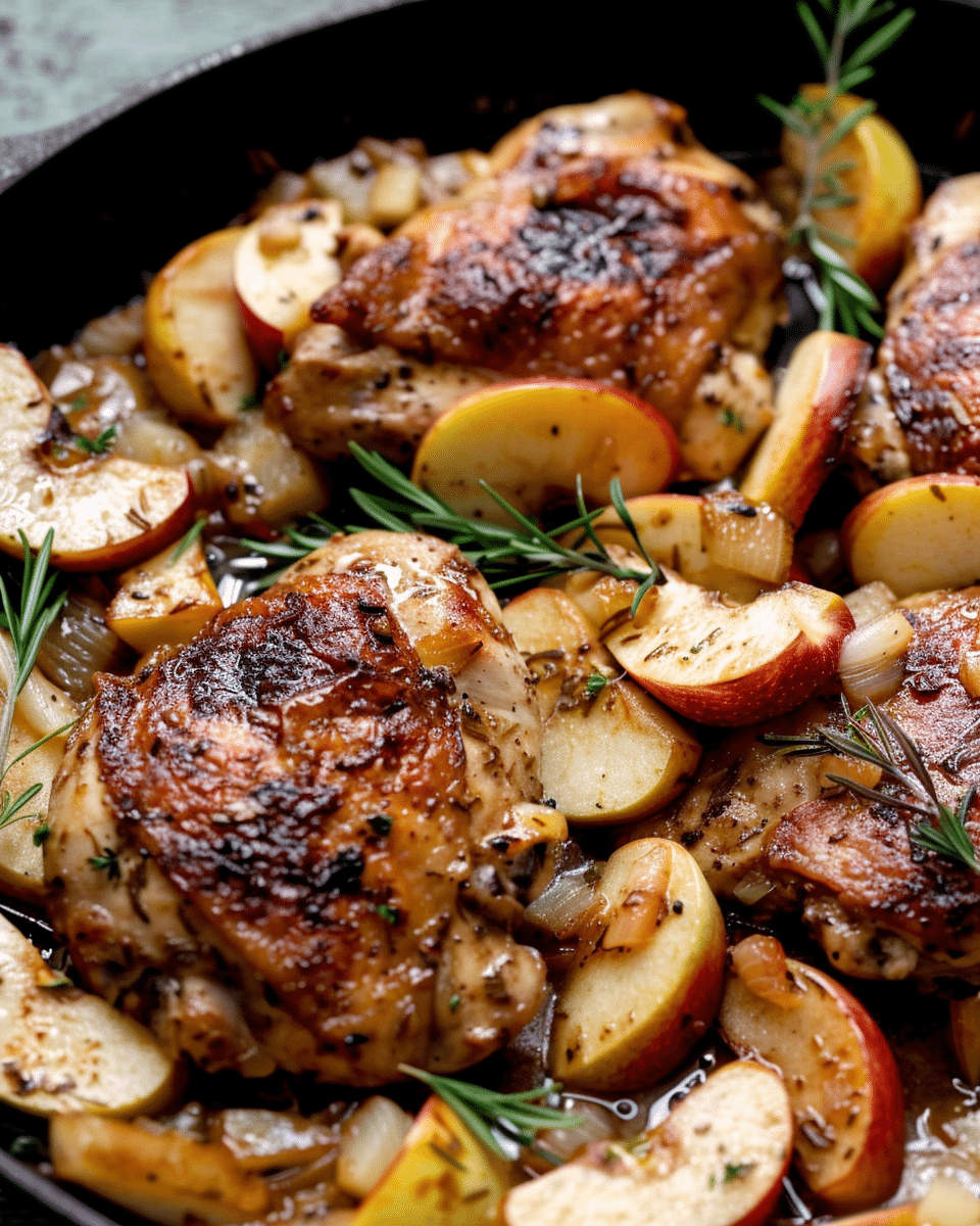 Skillet Apple Cider Chicken