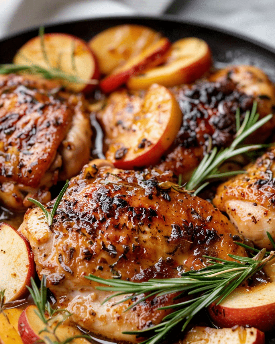 Skillet Apple Cider Chicken