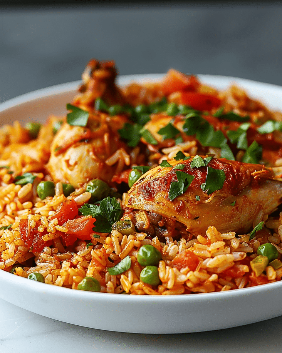 Slow Cooker Arroz Con Pollo