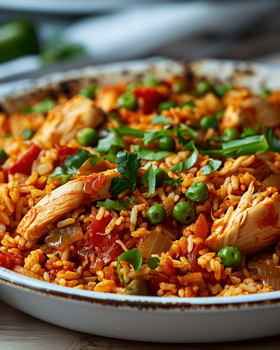 Slow Cooker Arroz Con Pollo