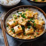 Soft Tofu with Silky Egg Sauce
