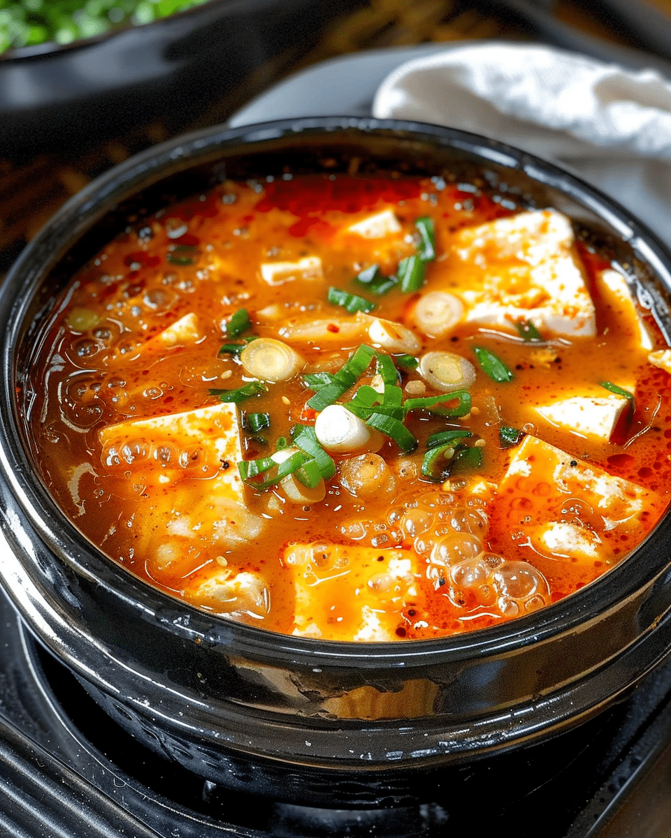 Soondubu Jjigae | Spicy Korean Soft Tofu Soup