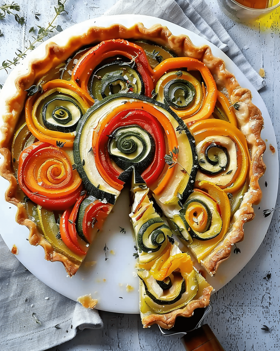 Spiral Vegetable Tart: An Incredible Ultimate Recipe for 5-Star Meals