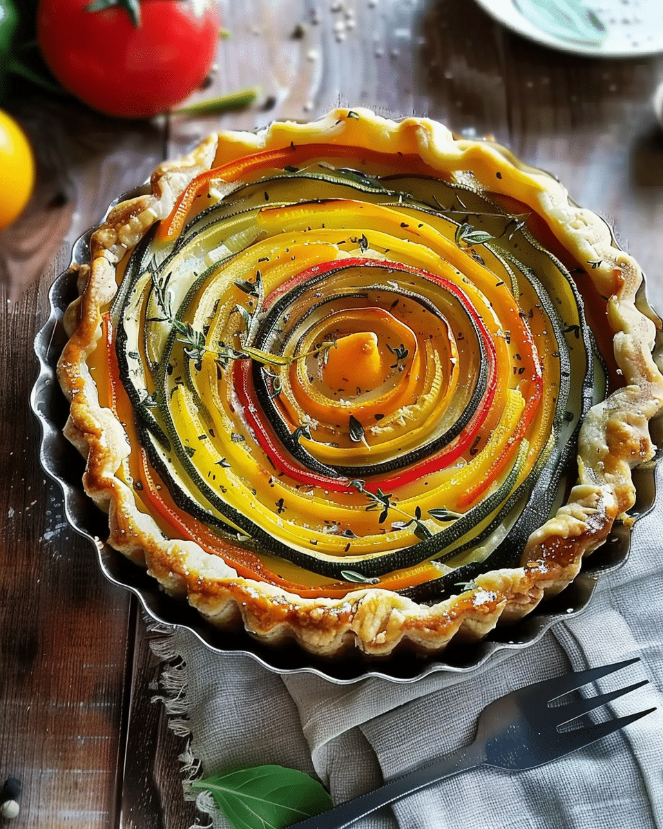 Spiral Vegetable Tart: An Incredible Ultimate Recipe for 5-Star Meals