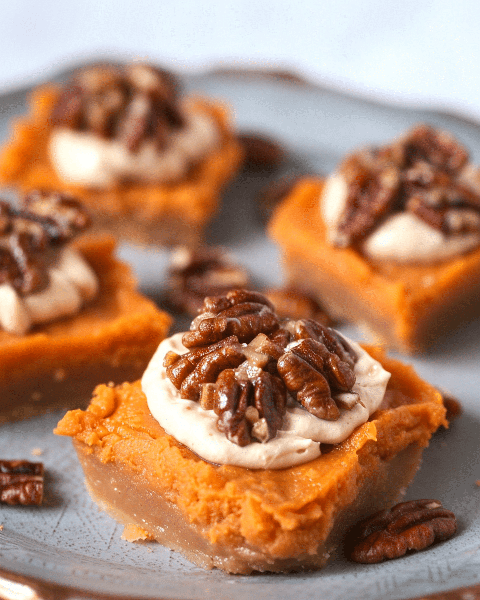 Sweet Potato Pie Bites