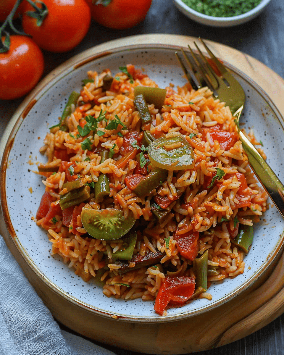 Tomato Rice Pilaf - Domatesli Pilav