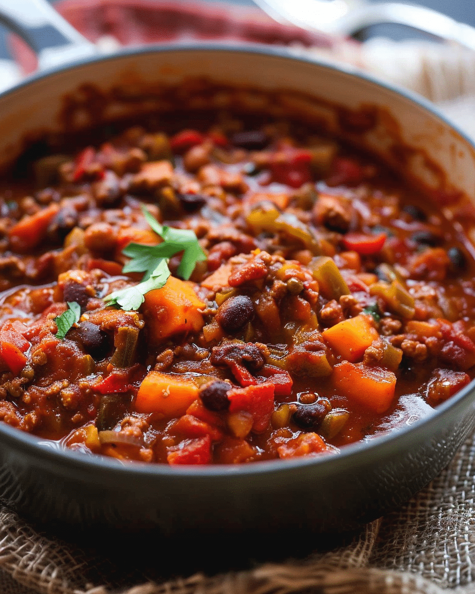 Vegetarian Pumpkin Chili