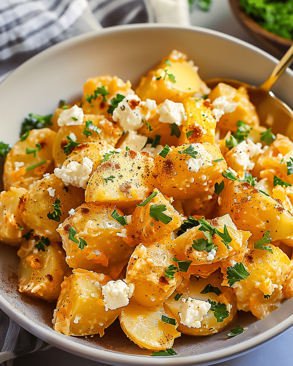 Orange Potato Salad