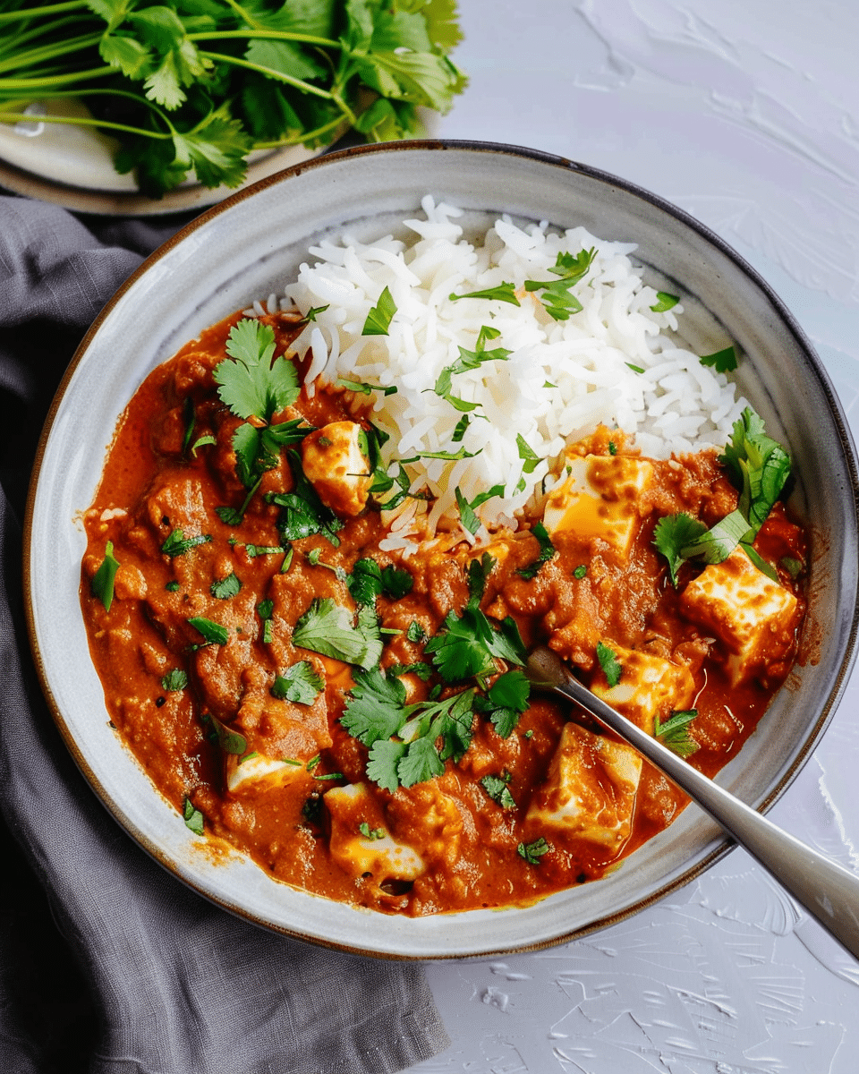 30-Minute Halloumi Tikka Masala