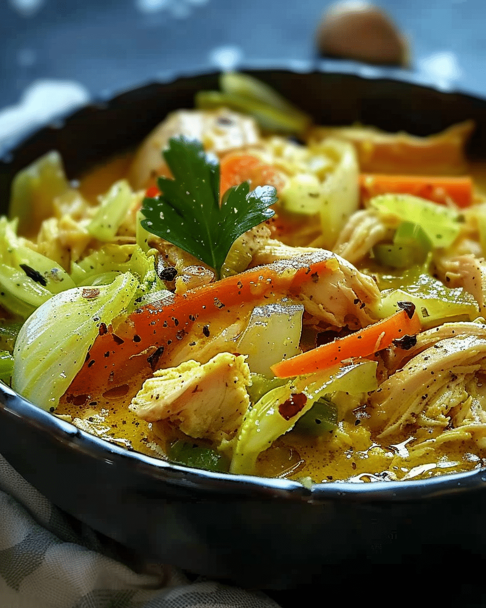 Anti Inflammatory Turmeric Chicken Soup