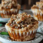 Baked Apple Crumble Cups