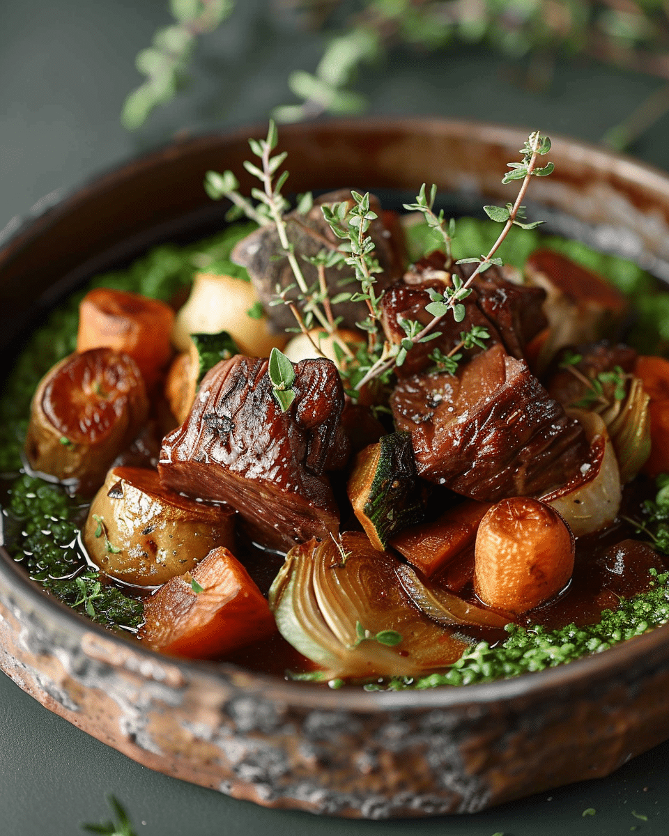 Beef Root Vegetable Tzimmes: A Delicious & Healthy Recipe