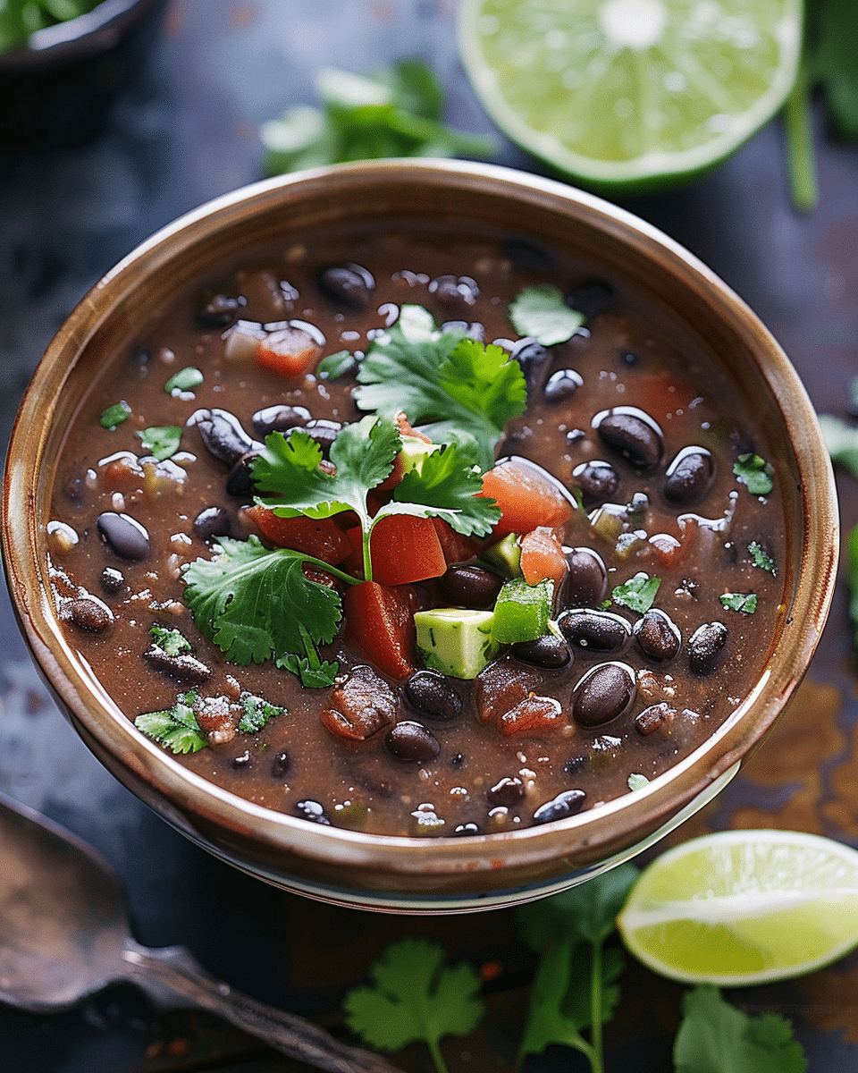 Black Bean Soup Recipe