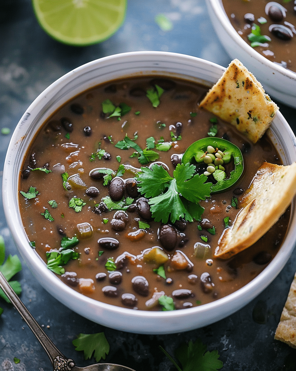 Black Bean Soup Recipe