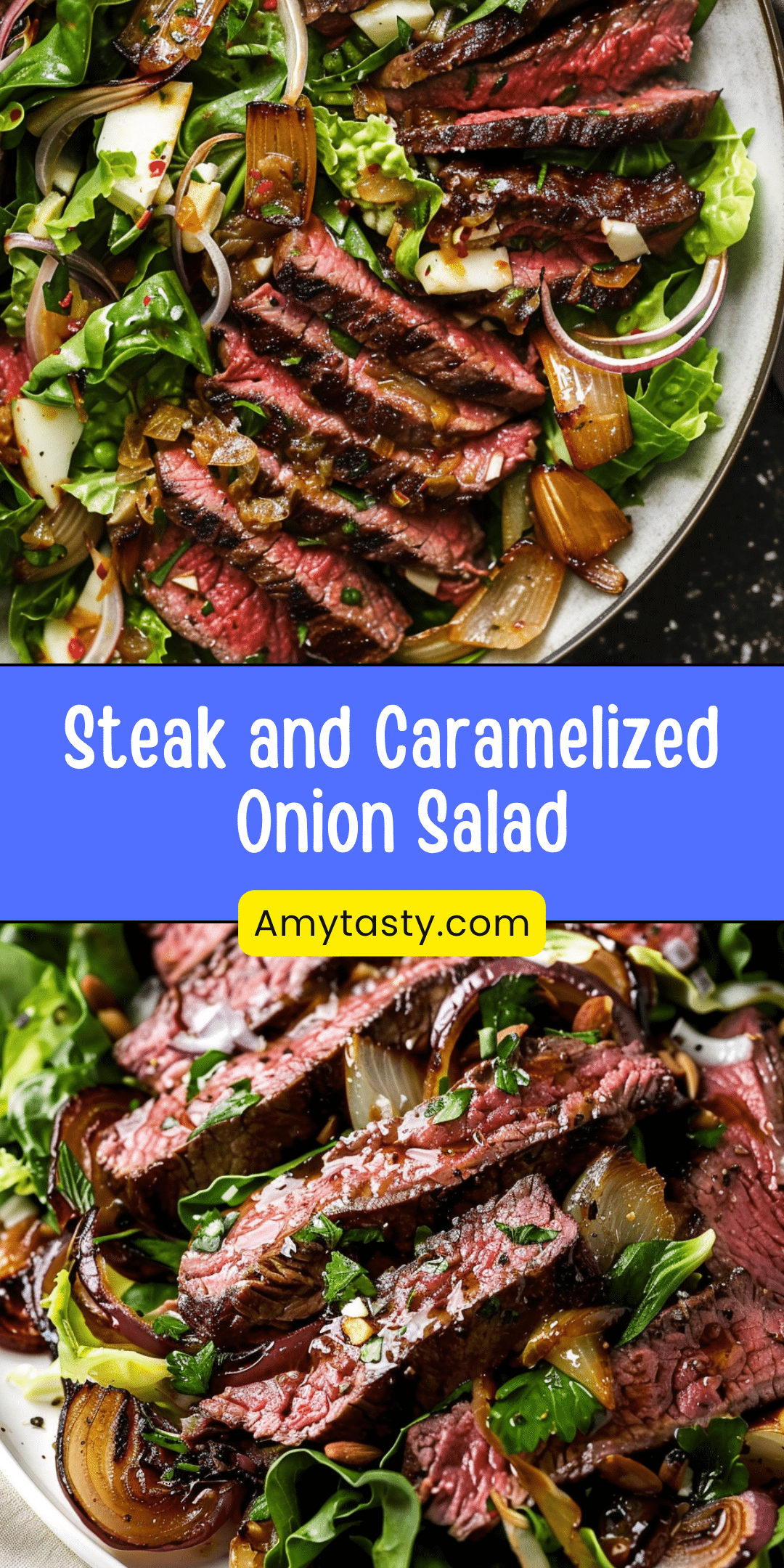 Steak and Caramelized Onion Salad