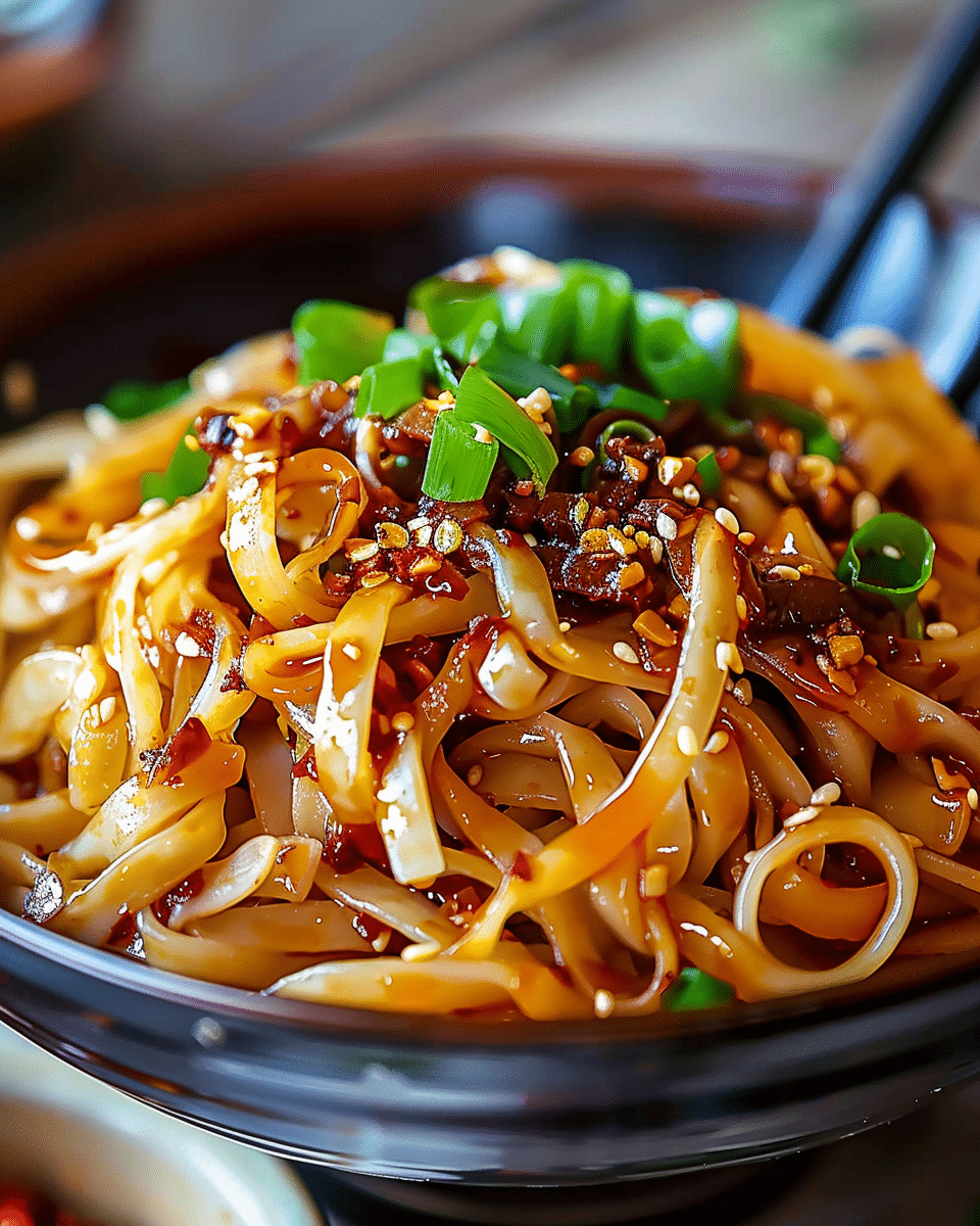 Easy 10-Minute Garlic Chili Oil Noodles for Busy Nights