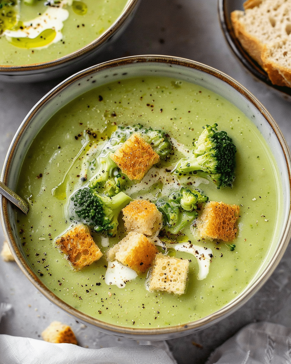 Broccoli and Stilton Soup {Quick & Easy Recipe}