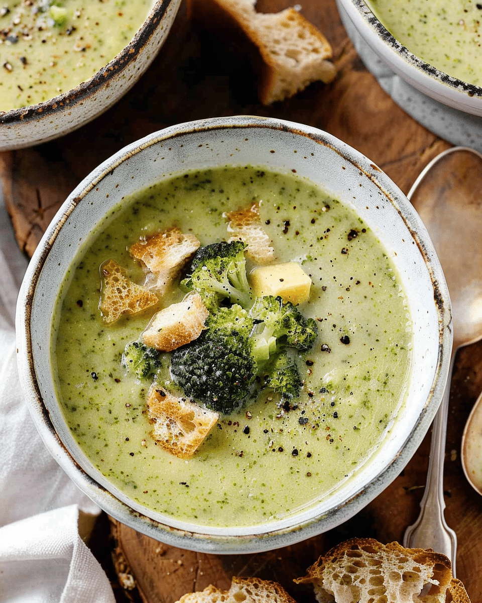 Broccoli and Stilton Soup {Quick & Easy Recipe}