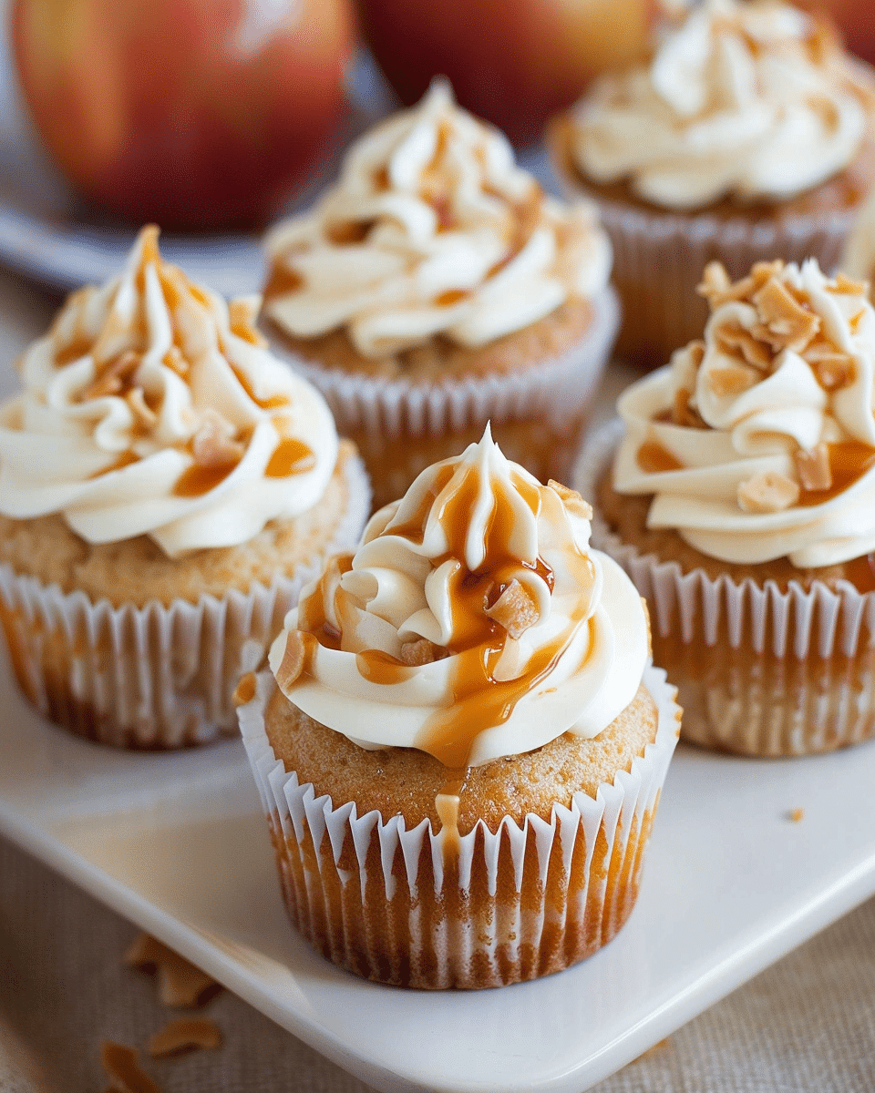 Caramel Apple Cupcakes Recipe