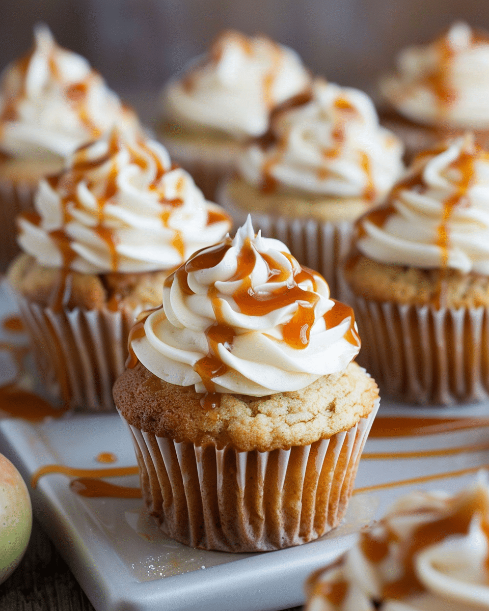 Caramel Apple Cupcakes Recipe