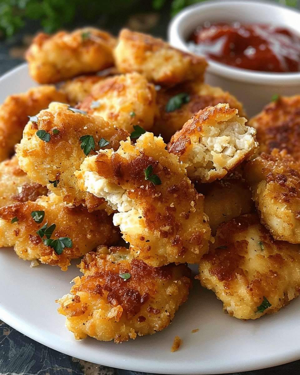 Cheese Chicken Nuggets