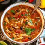Chicken Tomato Rice Soup