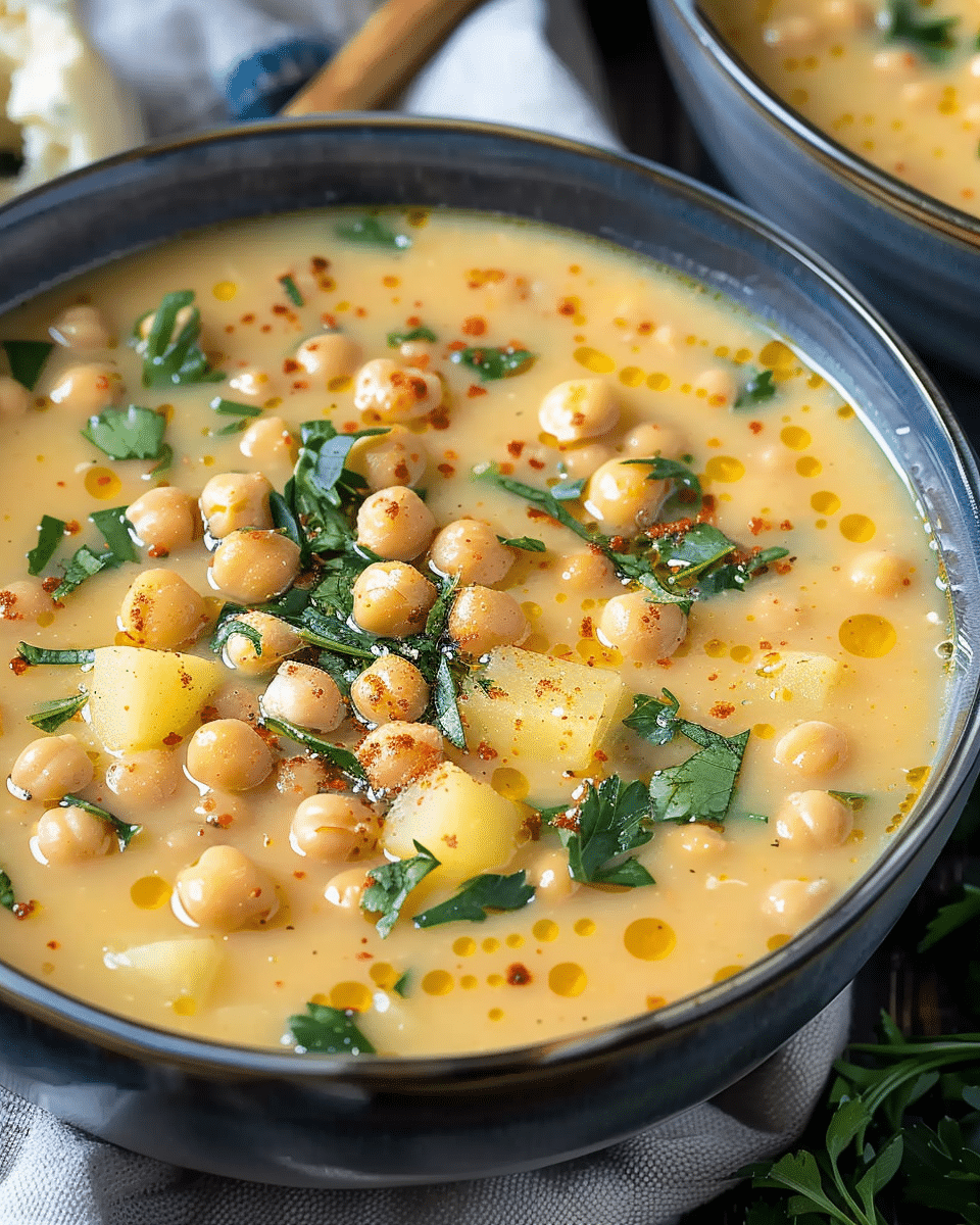 Chickpea Potato Soup