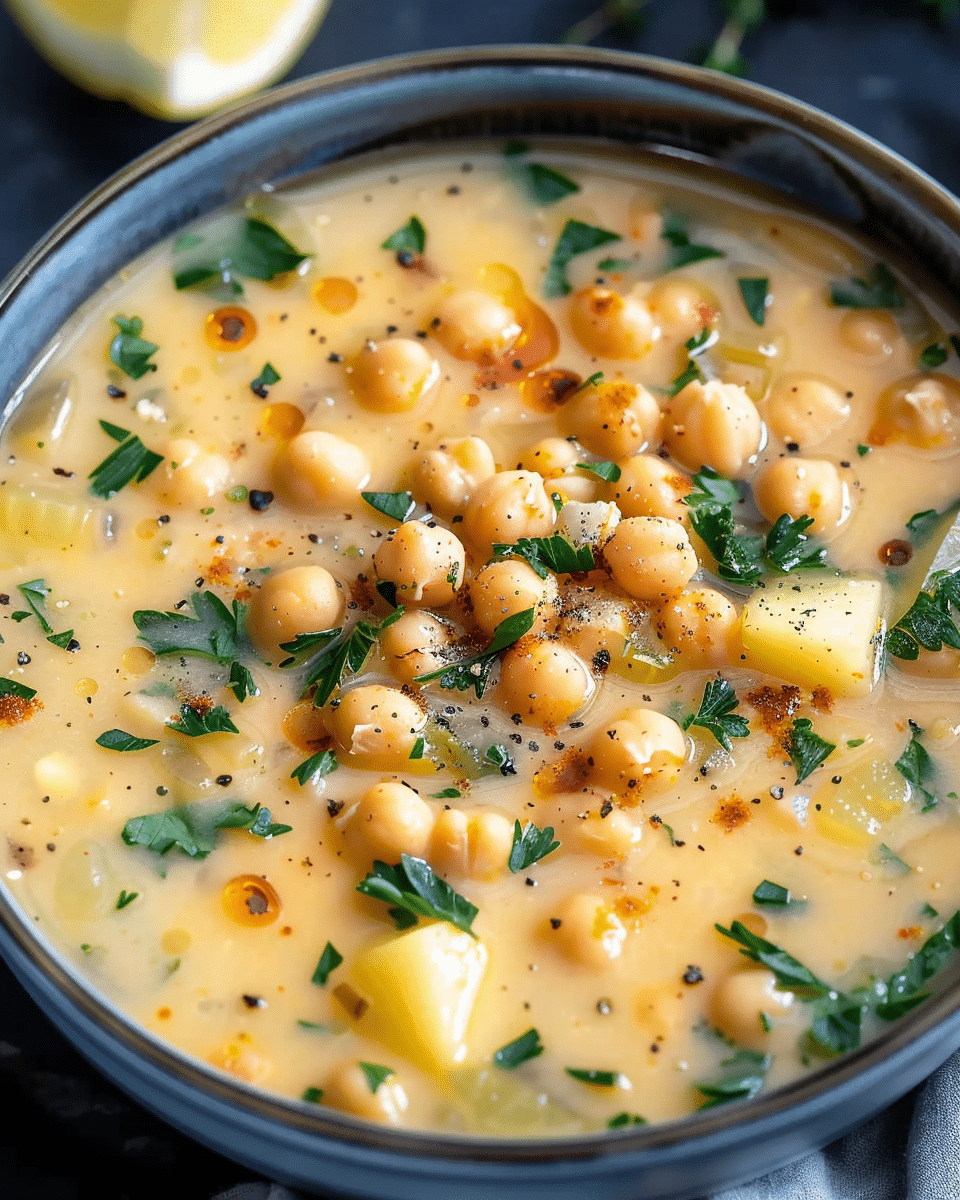 Chickpea Potato Soup