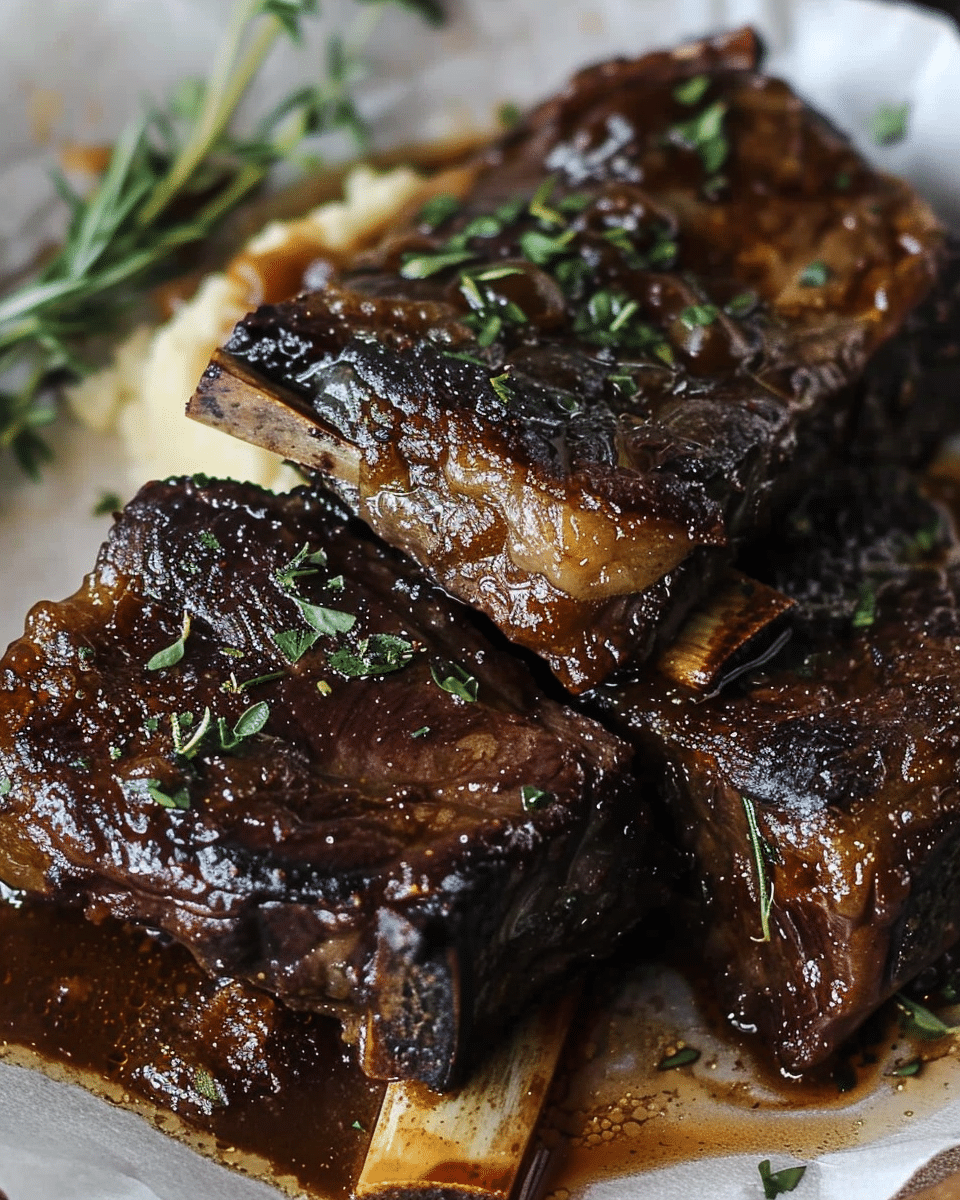 Cola Braised Beef Short Ribs